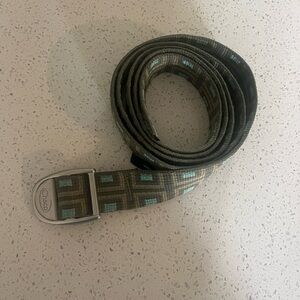 Chaco Brown and Blue Patterned Belt
